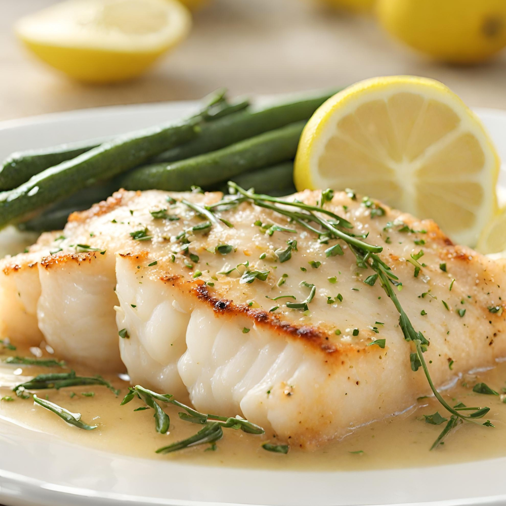 Lemon Butter Baked Cod - Recipes Smile