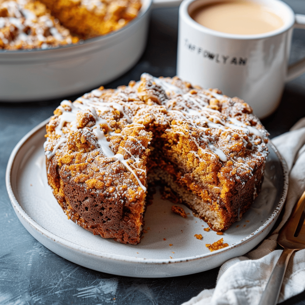 Sweet Potato Coffee Cake - Recipes Smile