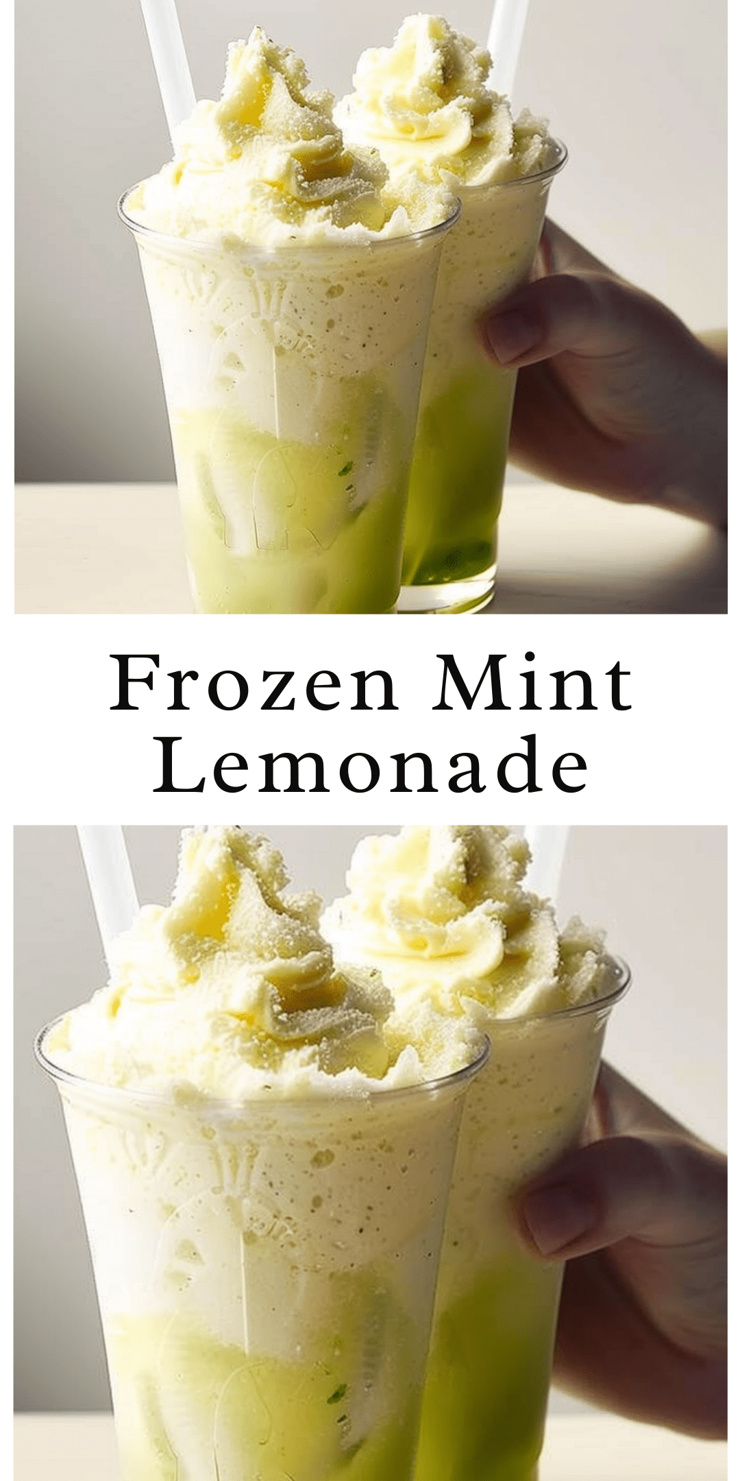 Lemonade Ed Frozen Mint Lemonade (Limonana) - Recipes Smile